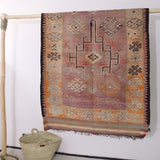 Vintage Teppich „Dusty Violet“