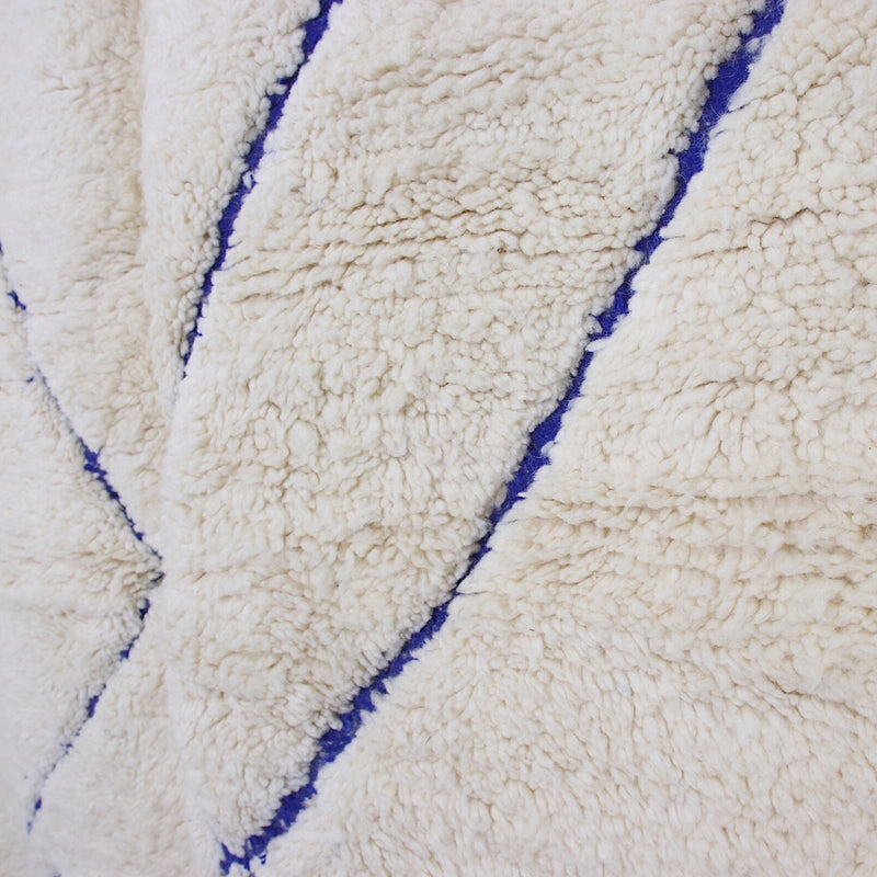 Teppich Beni Ourain „BLUE ABSTRACT“