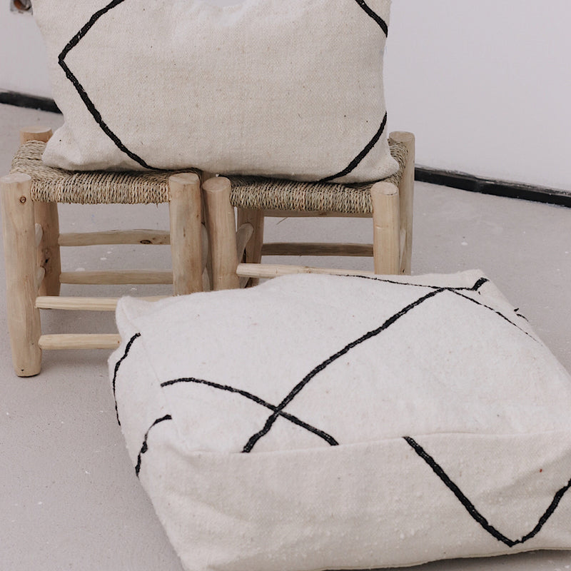 Pouf Kelim- ESSAOUIRA