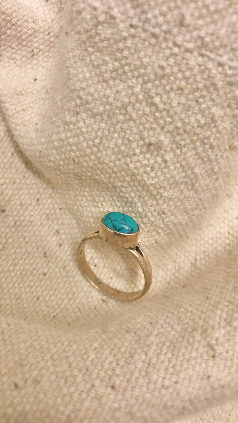 925-er Silver BLUE MINIMALIST